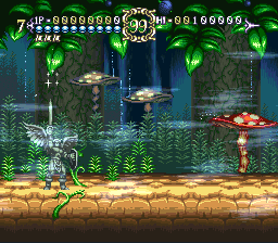 アクトレイザー2 アクション画面