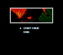 バトルドッジボール ゲームオーバー画面