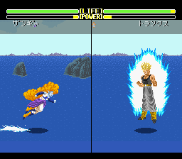 ドラゴンボールZ 超武闘伝2 バトル画面