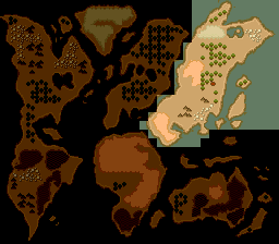 ドカポン321 シナリオモード第1章のマップ