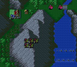 村の門に閉じ込められるバグ