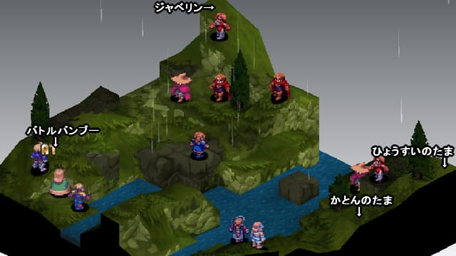FFT バリアスの谷の全体マップ