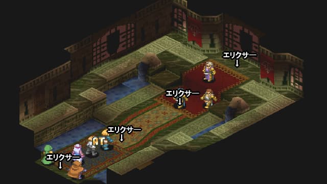FFT 聖ミュロンド寺院の全体マップ