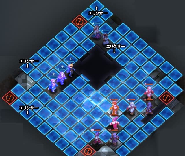 FFT 死都ミュロンド ミュロンド中枢の全体マップ