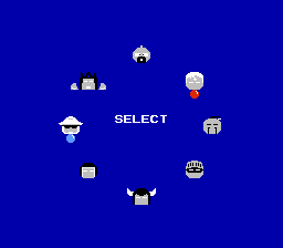 キャラ選択画面