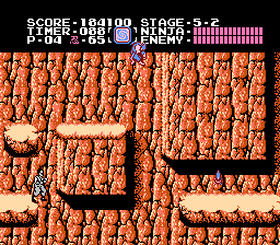 忍者龍剣伝 第5章 崖エリアの進み方