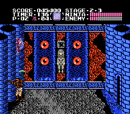 忍者龍剣伝 壁登り