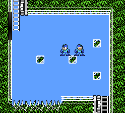 ロックマン3 ギリギリ立てる位置