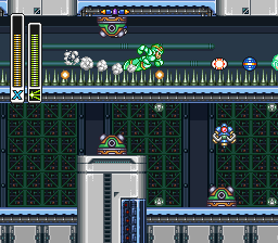 シグマステージ3：トゲ地帯の先に回復や1UPがある