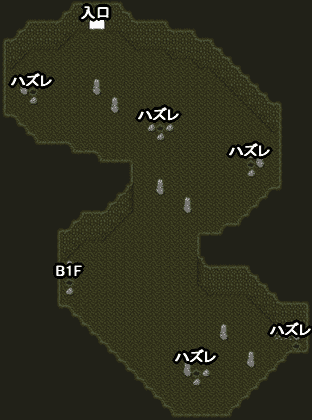 ロマサガ2 子供と子ムー1Fマップ
