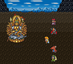 ロマサガ2 体術技「千手観音」