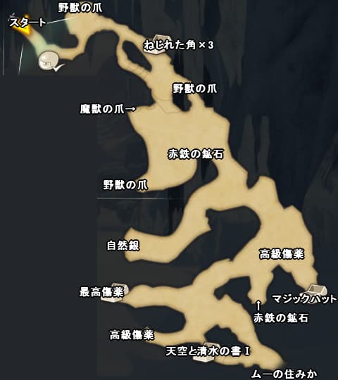 ナゼール海峡のマップ