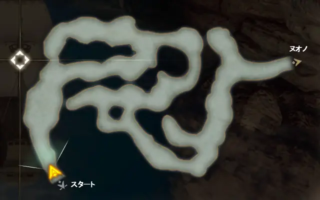 ロマサガ2R 迷路水路のマップ