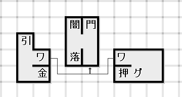 セレクション 城の門周辺マップ