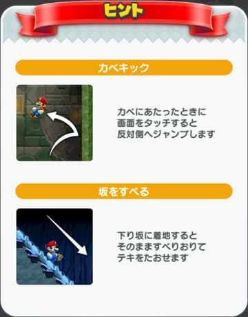 マリオランのアクション