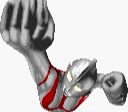 ウルトラマンの変身シーン