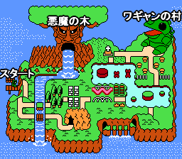 ワギャンランドのマップ